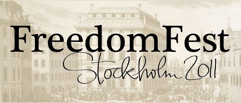 FreedomFest Stockholm 2011