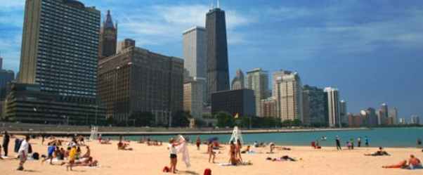 Chicago beach