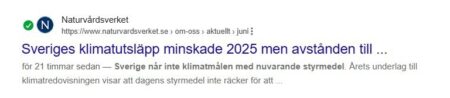 Orimliga utsläppsmål till mer skada än nytta 5 TT notis